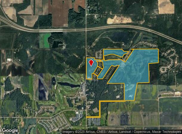 15101 Chandler Rd, Bath, MI Parcel Map