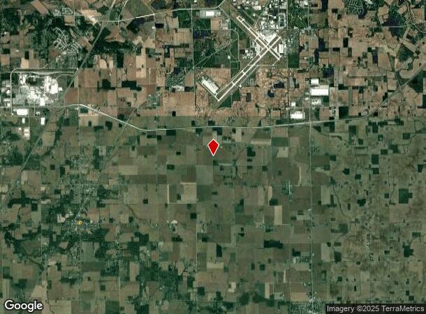  10914 S County Line Rd, Yoder, IN Parcel Map