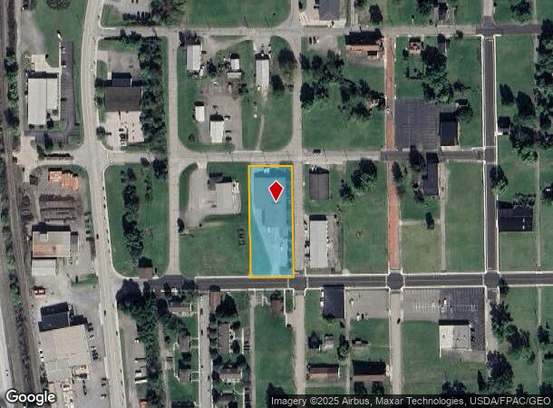 212 Idaho St, Farrell, PA Parcel Map