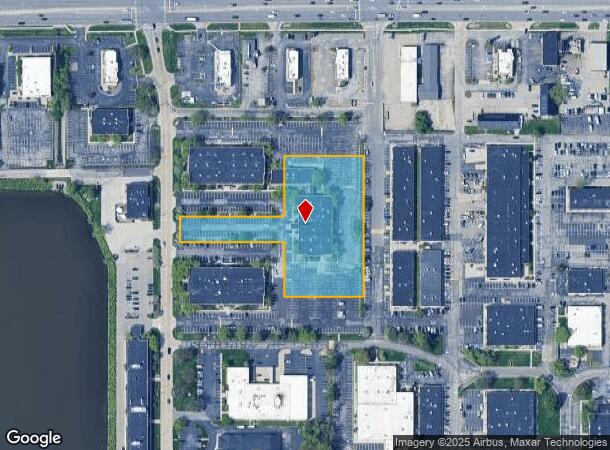  8115 Knue Rd, Indianapolis, IN Parcel Map