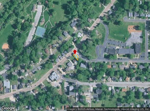  155 S Main St, Glen Carbon, IL Parcel Map