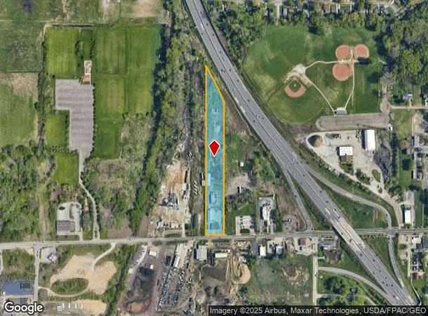  1690 Copley Rd, Akron, OH Parcel Map