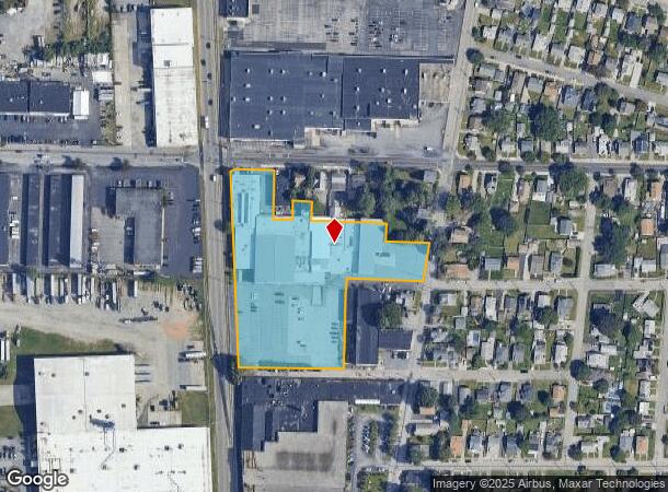  30 Hamlet St, Pawtucket, RI Parcel Map