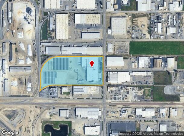 2704 S Maple Ave, Fresno, CA Parcel Map