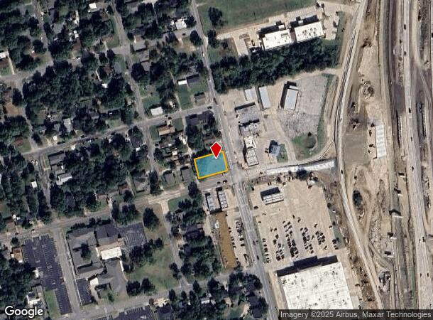  1906 N Travis St, Sherman, TX Parcel Map