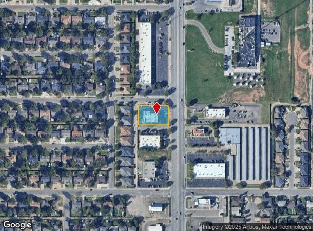  7602 University Ave, Lubbock, TX Parcel Map