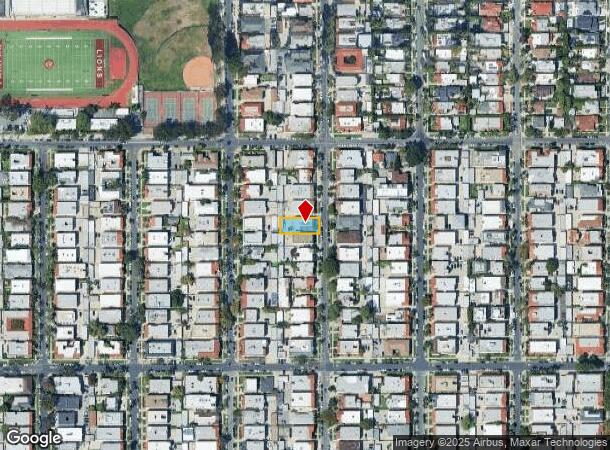445 N Spaulding Ave, Los Angeles, CA Parcel Map