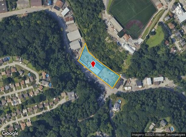  1925 W Run Rd, Homestead, PA Parcel Map