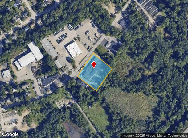  158-166 Knight St, Warwick, RI Parcel Map