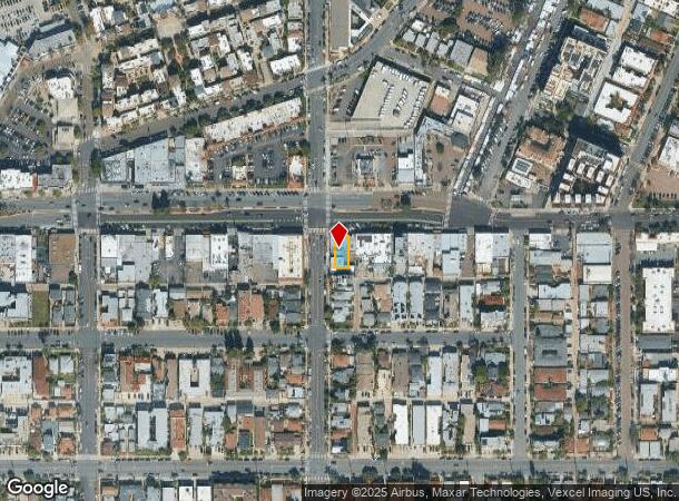 1401 University Ave, San Diego, CA Parcel Map