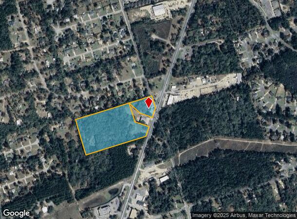  2510 Crawfordville Hwy, Crawfordville, FL Parcel Map