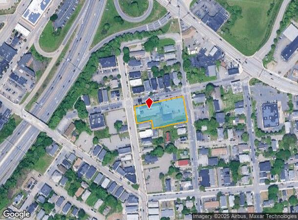  41 Providence St, Worcester, MA Parcel Map