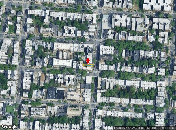  732 Nostrand Ave, Brooklyn, NY Parcel Map