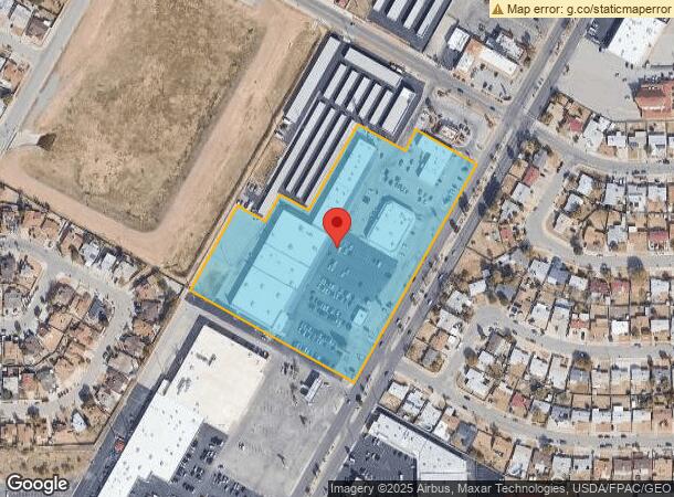  9155 Dyer St, El Paso, TX Parcel Map