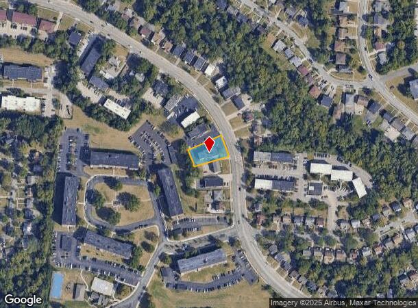  2735 Queen City Ave, Cincinnati, OH Parcel Map