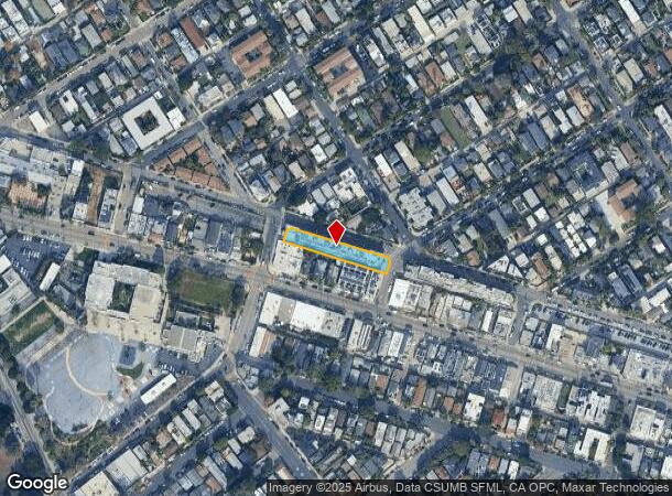  1113 Electric Ave, Venice, CA Parcel Map