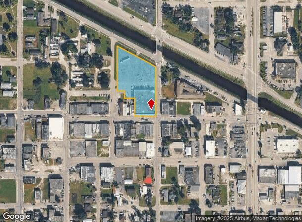  201 W Avenue A, Belle Glade, FL Parcel Map