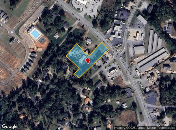1507 Boiling Springs Rd, Boiling Springs, SC Parcel Map
