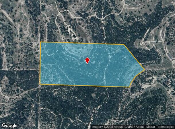 199 Camp Fire Trl W, Hunt, TX Parcel Map