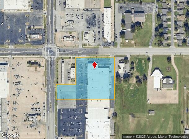 3601 S Elm Pl, Broken Arrow, OK Parcel Map