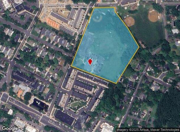 3939 Oak St, Fairfax, VA Parcel Map