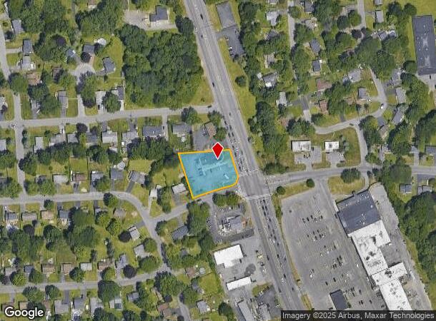 7647 Oswego Rd, Liverpool, NY Parcel Map
