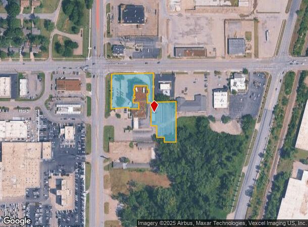  3710 Sw Topeka Blvd, Topeka, KS Parcel Map