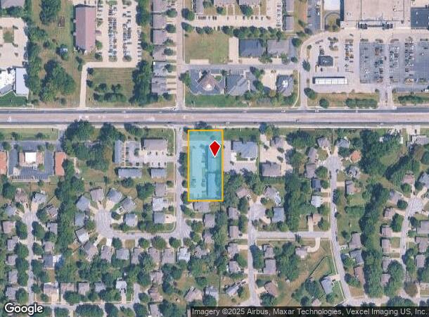 600 Eldridge St, Lawrence, KS Parcel Map