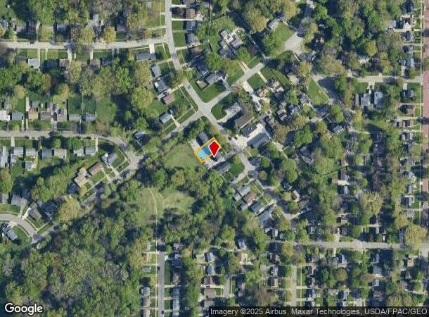  696 Frederick Blvd, Akron, OH Parcel Map