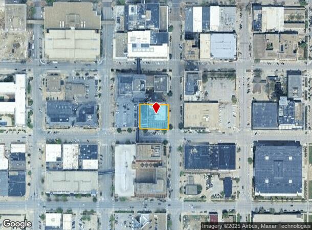  233 S 13Th St, Lincoln, NE Parcel Map