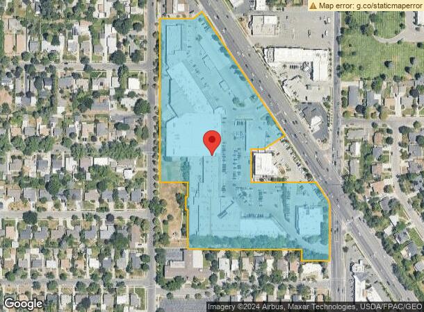  1400 S Foothill Dr, Salt Lake City, UT Parcel Map