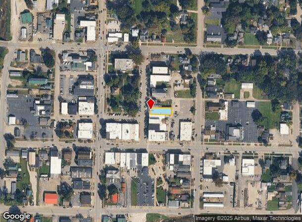  204 N Elm St, Corydon, IN Parcel Map