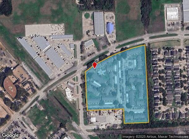 11710 Fuqua St, Houston, TX Parcel Map