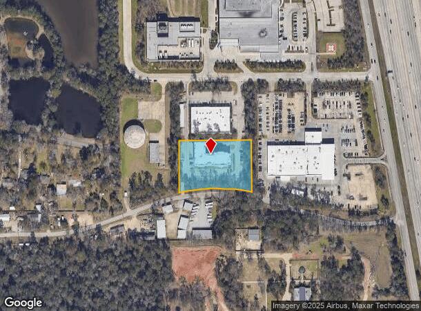 17525 St Lukes Way, Conroe, TX Parcel Map