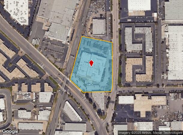  1210 N Tustin Ave, Anaheim, CA Parcel Map