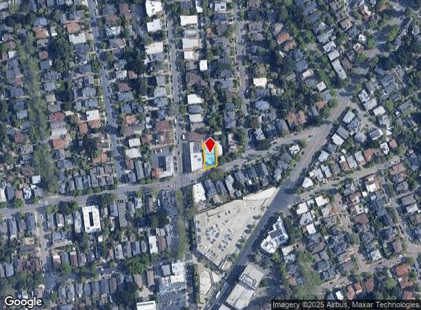  2709 Alcatraz Ave, Berkeley, CA Parcel Map