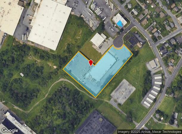  1236 Sesqui St, Allentown, PA Parcel Map