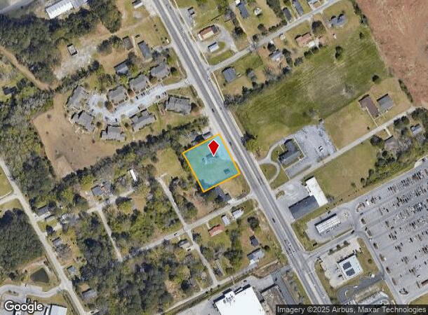 1316 S Main St, Darlington, SC Parcel Map