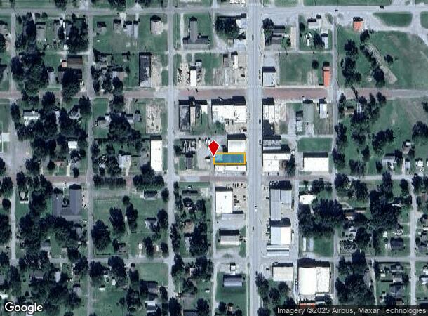 110 S Broadway Ave, Haskell, OK Parcel Map
