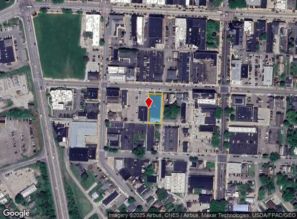 138 W Chestnut St, Lancaster, OH Parcel Map