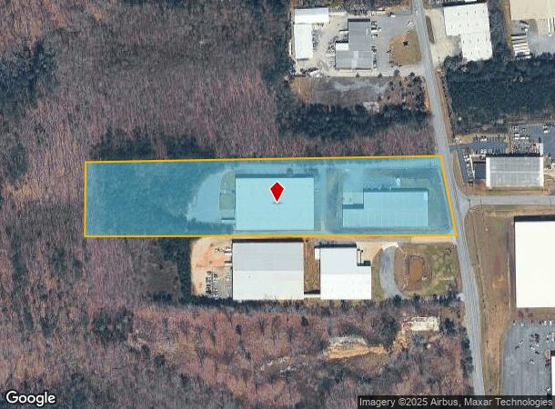 3351 Box Dr, Dalton, GA Parcel Map