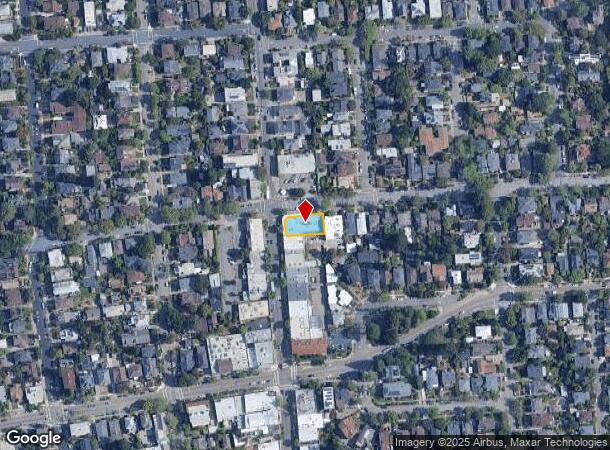  2901 College Ave, Berkeley, CA Parcel Map