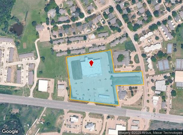 2300 W Ennis Ave, Ennis, TX Parcel Map