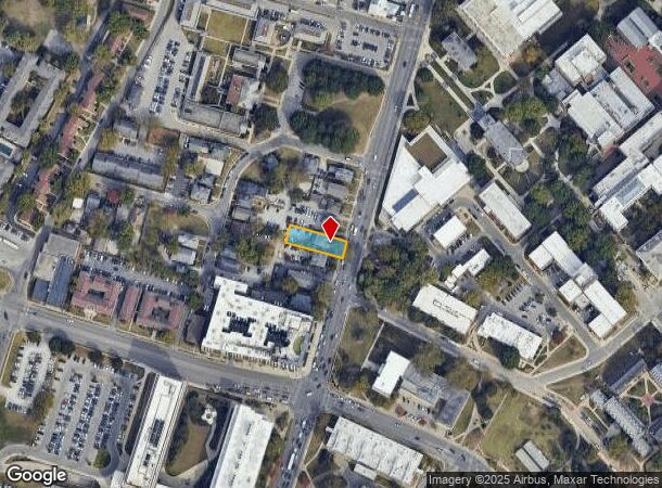  655 S Limestone, Lexington, KY Parcel Map