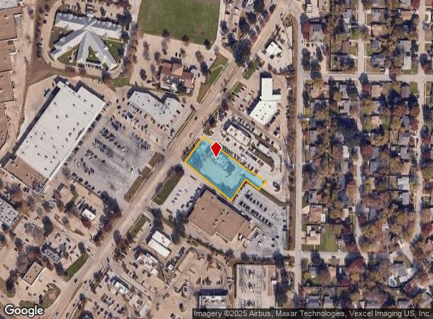 1245 William D Tate Ave, Grapevine, TX Parcel Map