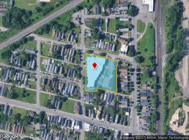  241 Oneida St, Buffalo, NY Parcel Map