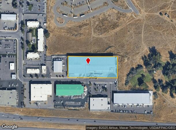  1928 Fowler St, Richland, WA Parcel Map