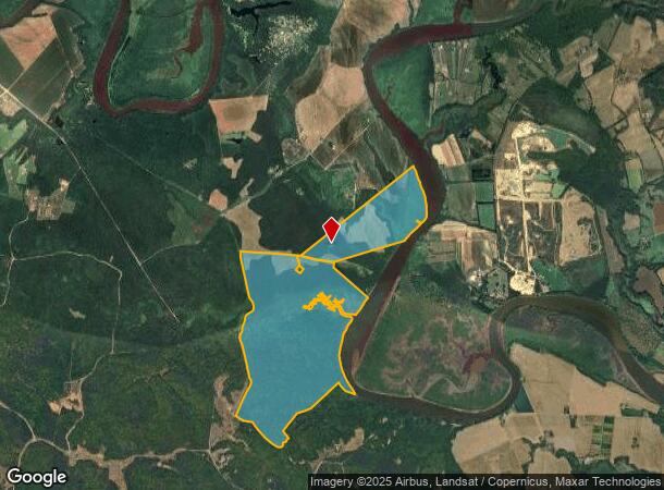 22121 Ware Creek Rd, Rappahannock Academy, VA Parcel Map