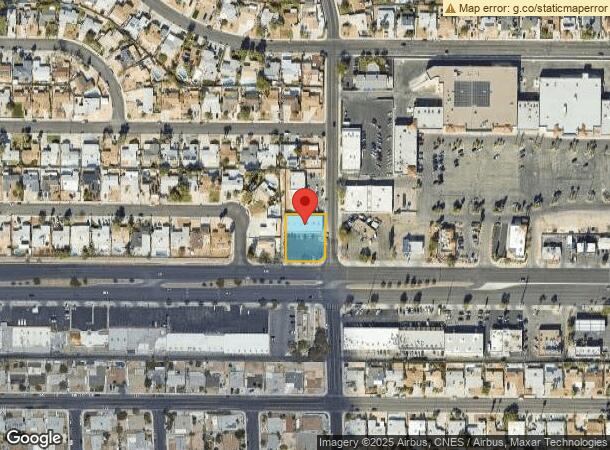  4000 W Sahara Ave, Las Vegas, NV Parcel Map