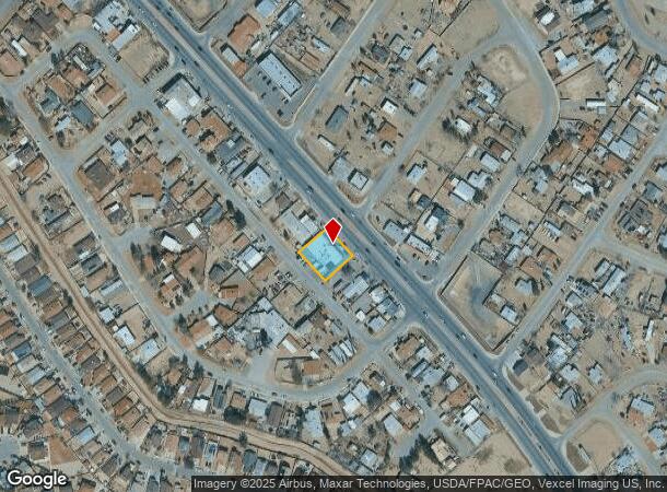 10101 N Loop Dr, Socorro, TX Parcel Map